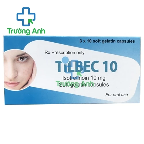 Tilbec 10 - Thuốc điều trị trứng cá nặng hiệu quả của Ấn Độ