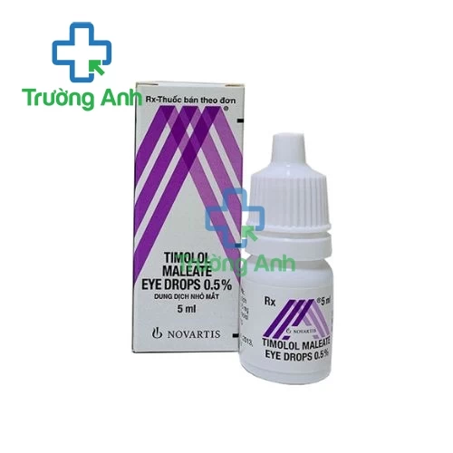 Timolol Maleat Eye Drops 0,5% 5ml Alcon - Thuốc nhỏ mắt hiệu quả của Bỉ