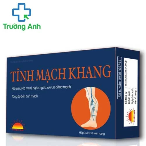 Tĩnh mạch khang - Giúp tăng cường độ bền tĩnh mạch chân hiệu quả