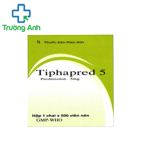 Tiphapred 5 - Thuốc điều trị viêm khớp hiệu quả của Tipharco