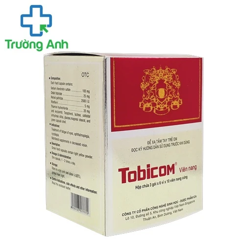 Tobicom - Thuốc bổ mắt 