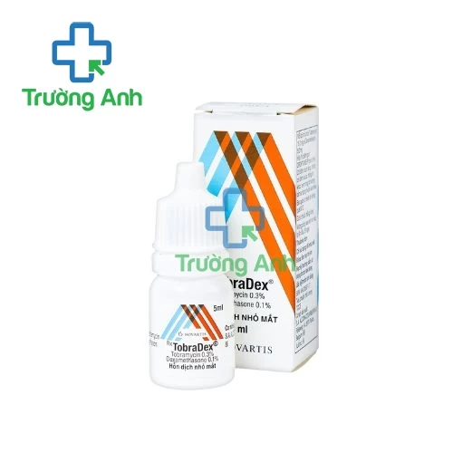 TobraDex nước 5ml - Thuốc nhỏ mắt của Bỉ