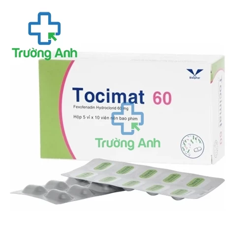 Tocimat 60 Bidipharm - Thuốc điều trị viêm mũi dị ứng hiệu quả