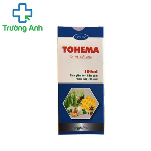 Tohema 100ml - Giúp giảm ho, cảm cúm hiệu quả