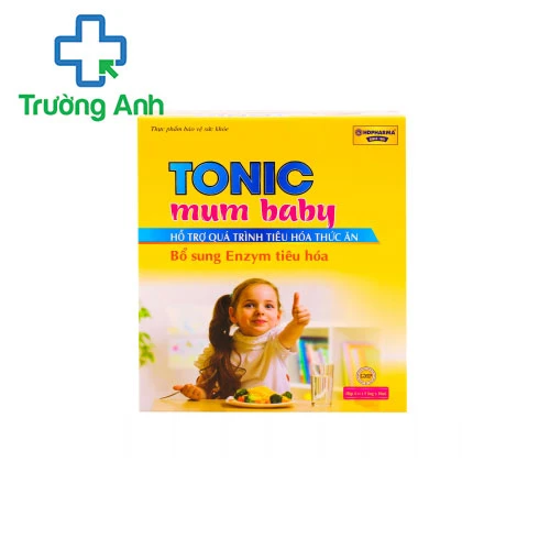 TONIC mum baby - Bổ sung Enzym, giúp trẻ ăn ngon, tiêu hóa tốt