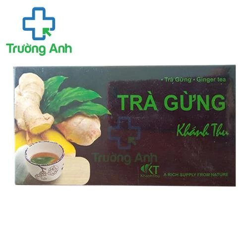 Trà Gừng Khánh Thu - Hỗ trợ tiêu hóa, đầy hơi hiệu quả