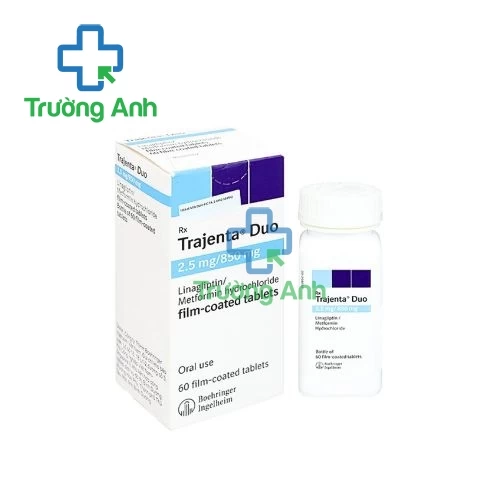 Trajenta Duo 2.5mg/850mg - Thuốc điều trị đái tháo đường hiệu quả