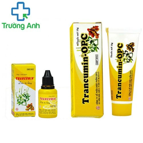 Dầu trị bỏng Trancumin - Giúp vết thương mau lành, trị bỏng của OPC