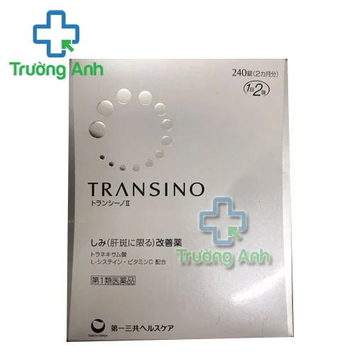 Viên uống trị nám TRANSINO WHITENING 240 viên