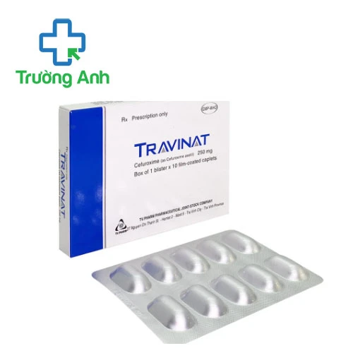 Travinat 250mg TV Pharm - Thuốc điều trị nhiễm khuẩn hiệu quả