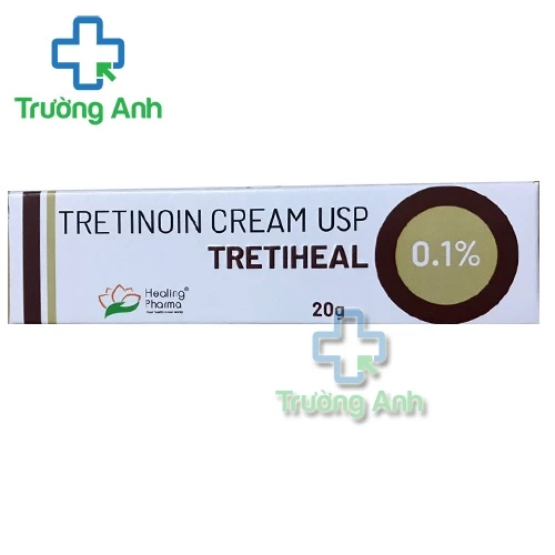 Tretiheal 0,1% 20g (Tretinoin Cream) - Hỗ trợ điều trị sắc tố da hiệu quả