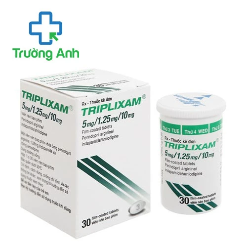 Triplixam 5mg/1.25mg/10mg Servier - Thuốc điều trị tăng huyết áp