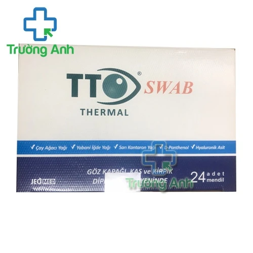 TTO Thermal Swab - Hộp vệ sinh bờ mi mắt hiệu quả