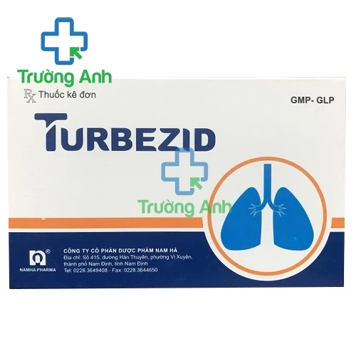 Turbezid Nam Hà Pharma - Điều trị bệnh lao ở người lớn hiệu quả