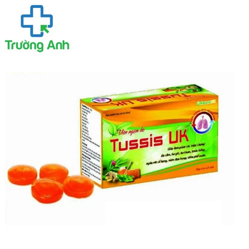 Tussis UK - TPCN giúp giảm ho hiệu quả