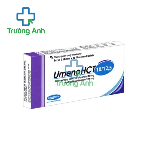 UmenoHCT 10/12,5 - Thuốc điều trị tăng huyết áp nhẹ của Savipharm