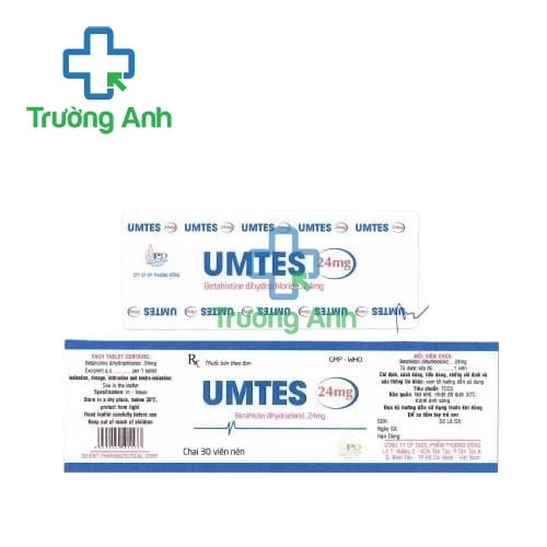 UMTES 24MG - Thuốc điều trị các chứng chóng mặt của Phương Đông