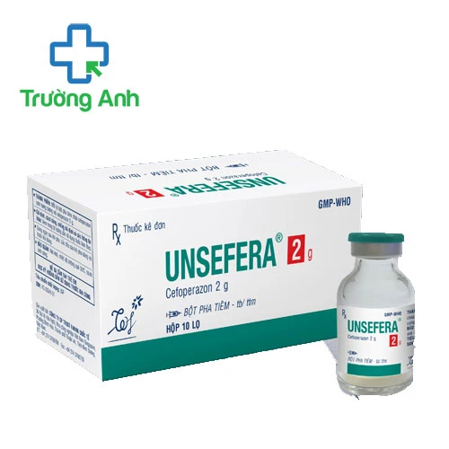 Unsefera 2g TFI Pharma - Thuốc điều trị nhiễm khuẩn hiệu quả