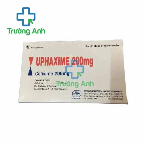 Uphaxime 200mg UPHACE - Thuốc điều trị nhiễm khuẩn