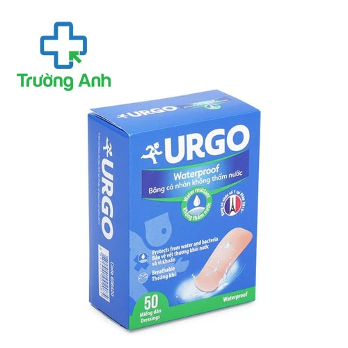 Băng cá nhân Urgo Waterproof 50 miếng (không thấm nước) 