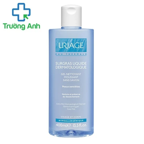 Sữa rửa mặt Uriage Surgras liquide dermatologique 400ml