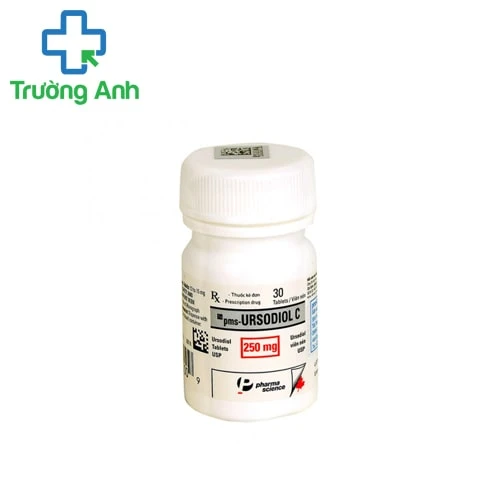 Pms - Ursodiol C 250mg - Thuốc điều trị xơ gan ứ mật, sỏi mật hiệu quả của Canada