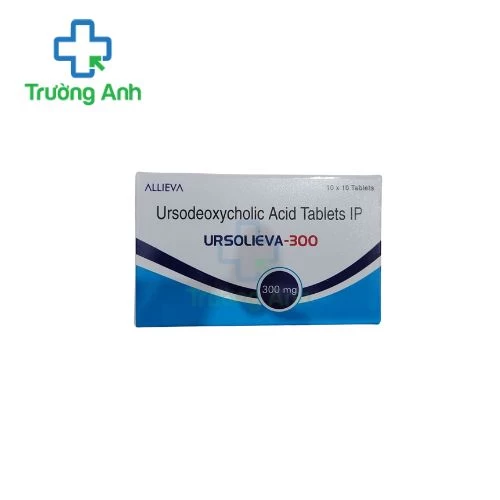 Ursolieva-300 Allivea - Thuốc điều trị sỏi mật