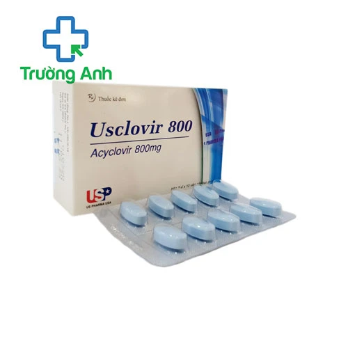 Usclovir 800 - Thuốc điều trị nhiễm herpes simplex của US PHARMA