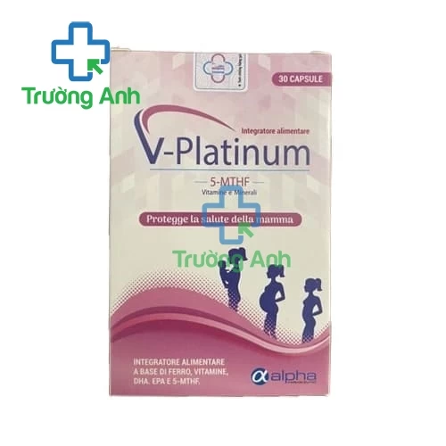 V-Platinum 5-MTHF Erbex - Hỗ trợ bổ sung vitamin cho bà bầu