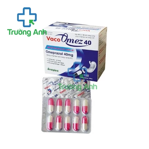 Vacoomez 40 - Thuốc điều trị viêm loét dạ dày tá tràng hiệu quả