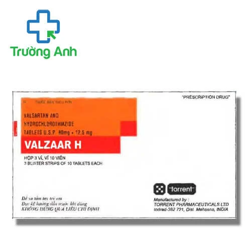 Valzaar H - Thuốc điều trị tăng huyết áp hiệu quả của Ấn Độ