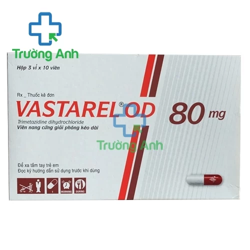 Vastarel OD 80mg Egis - Thuốc điều trị đau thắt ngực hiệu quả