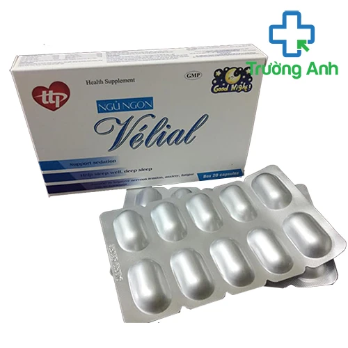 Vélial - Hỗ trợ dưỡng tâm, an thần, ngủ ngon hiệu quả