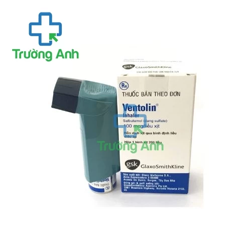 Ventolin inhaler (xịt) - Thuốc điều trị hen phế quản hiệu quả của Tây Ban Nha