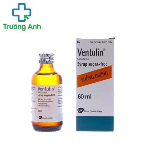 Ventolin Syrup sugar-free - Thuốc điều trị các bệnh đường hô hấp