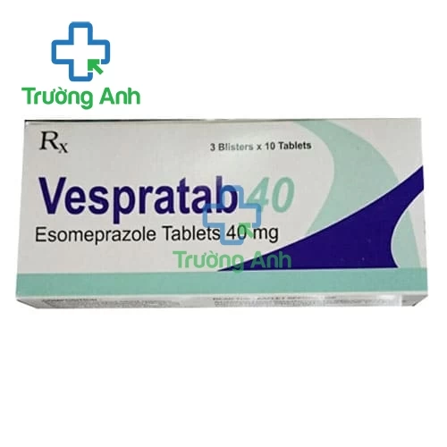 Vespratab 40mg - Thuốc điều trị viêm loét dạ dày, tá tràng hiệu quả của Ấn Độ