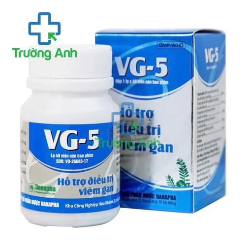 VG-5 Danapha - Giúp hỗ trợ điều trị viêm gan hiệu quả