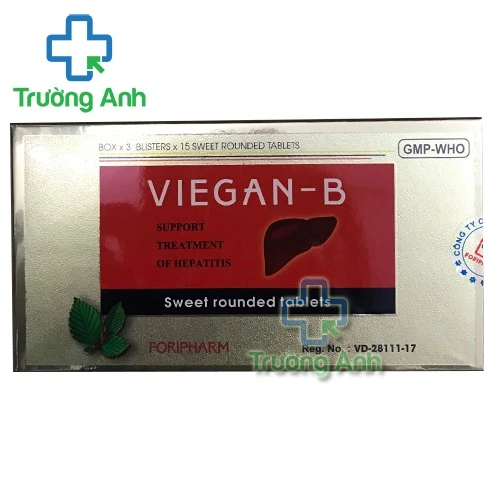 VIEGAN-B - Giúp hạ men gan, tăng cường chức năng gan hiệu quả