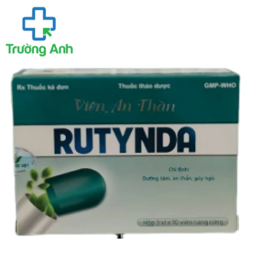 Viên an thần Rutynda - Hỗ trợ dưỡng tâm, an thần của Đông Dược Việt