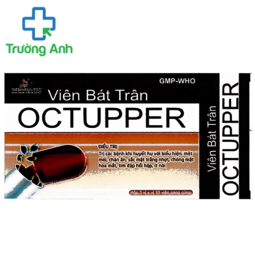 Viên bát trân Octupper - Thuốc thảo dược trị các bệnh khí huyết hư 