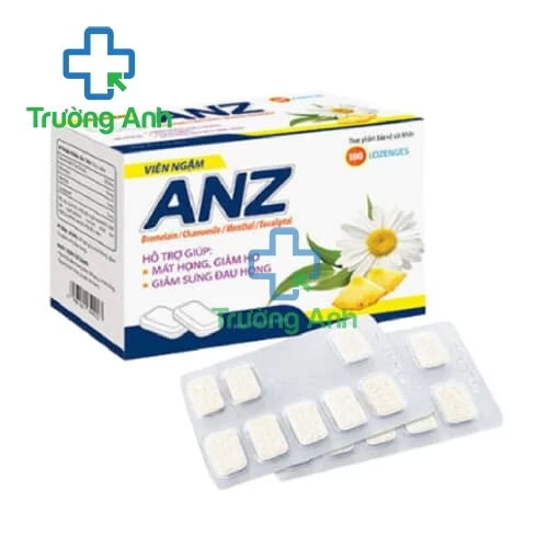 Viên ngậm ANZ - Hỗ trợ mát họng, giảm ho hiệu quả