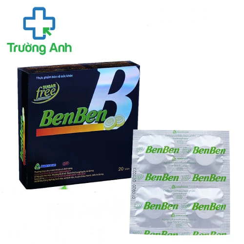 Viên ngậm BenBen Agimexpharm - Viên ngậm  hỗ trợ giảm viêm họng