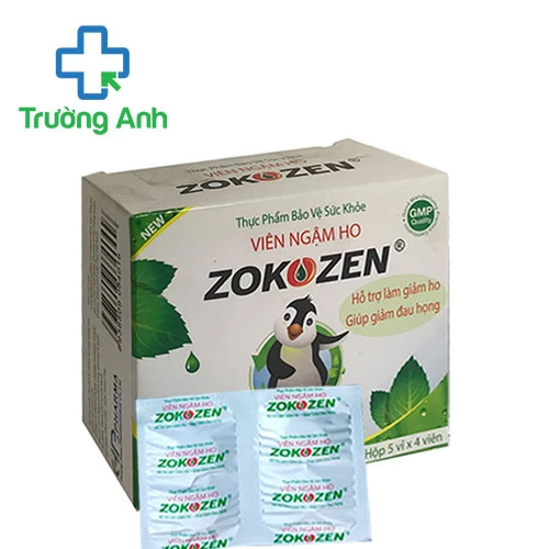 Viên ngậm ho Zokozen ADC Group - Hỗ trợ giảm ho, giảm đờm hiệu quả