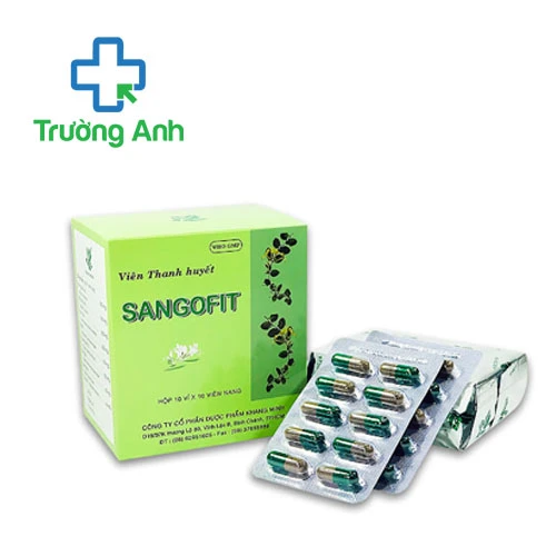 Viên thanh huyết Sangofit - Tăng cường chức năng gan hiệu quả