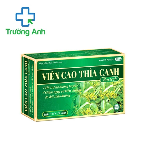 Viên thìa canh Roxtech Rostex Pharma - Hỗ trợ giảm đường huyết hiệu quả