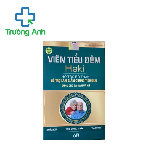 Viên tiểu đêm Heki - Hỗ trợ bổ thận, tăng cường chức năng thận 