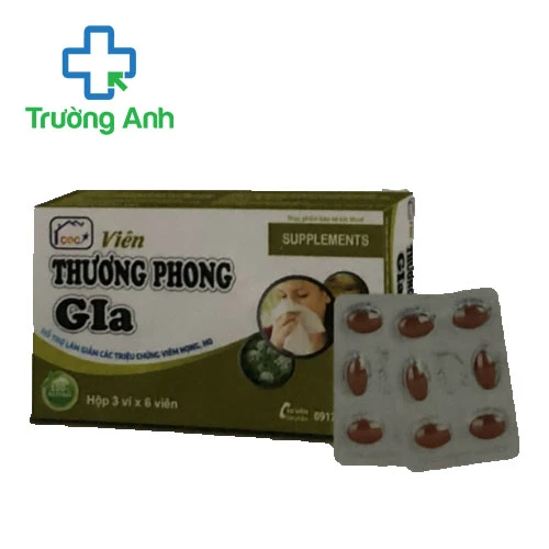 Viên Trương Phong Gia CQC - Hỗ trợ giảm các triệu chứng viêm họng ho hiệu quả