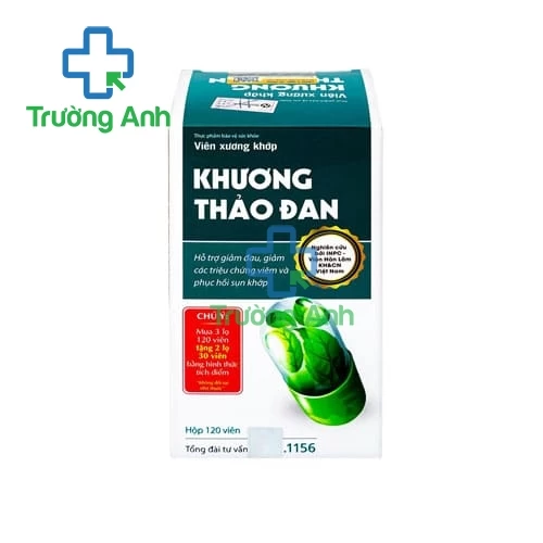 Khương Thảo Đan (120 viên) Thái Minh - Giúp làm trơn khớp và phục hồi sụn khớp