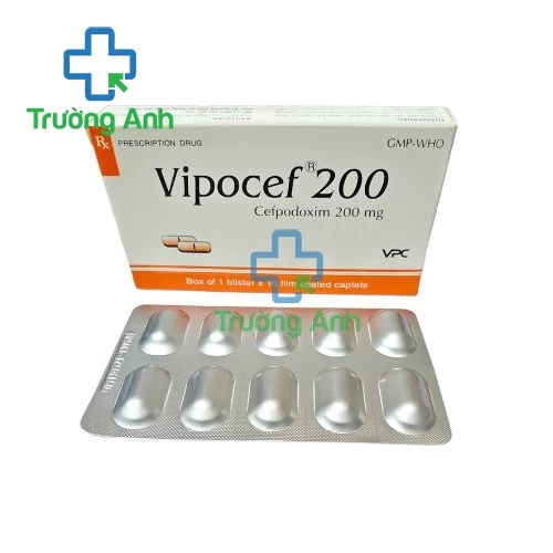 Vipocef 200 - Thuốc điều trị nhiễm khuẩn hiệu quả của PHARIMEXCO