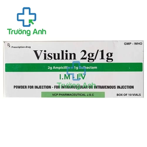 Vinsulin 2g/1g - Thuốc điều trị nhiễm khuẩn hiệu quả của VCP